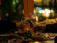  Signature Course +DrinkFreeFlow 【ワイン8種が楽しめるフリーフロー】