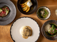 シグネチャーセットメニュー ★5 コース+１ドリンク