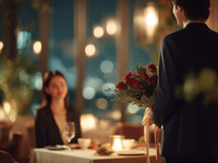 【チャペルプロポーズプラン】～2025クリスマスディナー～※1日2組限定※乾杯酒・花束・デザートプレート付き