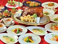 【胸びれの姿煮コース】ふかひれ姿煮や北京ダック等8品【個室選択可】＋３時間飲み放題♪