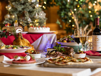 【オンライン限定】　クリスマスディナーブッフェ　（飲み放題）