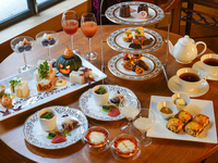 Fresh green afternoon tea set [private room only]