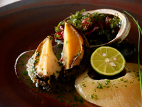 オンライン予約限定プラン【オーパスワン含むワインペアリングC付き】蝦夷鮑と北斗和牛のコース