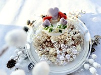 [December Limited Special Course] A course with a "31-day limited" special birthday cake for your special someone - Forget-me-not Violet