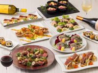 A perfect banquet course using carefully selected seasonal ingredients. Includes 2 hours of all-you-can-drink.