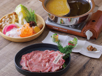 Shabu-shabu Hokkaido Special Furano Wagyu Beef Course