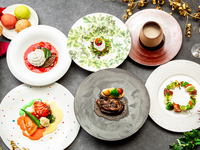 【窓際席確約・12/24・25限定】天空のクリスマスディナー「ノエルコース全6皿」＋乾杯シャンパン＋お土産付き