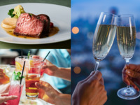 《10/24限定2,000円OFF》【3時間飲み放題付き】厳選牛肉や旬魚を使用したWメイン豪華フルコース-RIKYU-