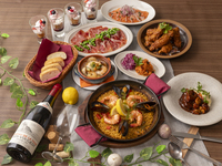 【お食事のみ・休日ランチにも◎】〜Spanishコース〜　特選牛の煮込み×オリジナルタパス×ミックスパエリアなど全8品