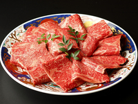 Kobe beef shoulder loin (approx. 200g) sukiyaki course