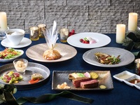 【ディナー】 クリスマス限定コース 「雅」グラスシャンパン&ワイン付き（テーブル席 )