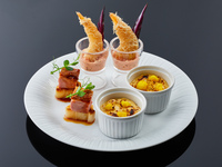 [Evening Afternoon Tea] Duck confit and seafood stand + 3 hours of all-you-can-drink (12/1~1/31)