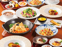 冬 忘新年会　彩華【SAIKA】 旬の食材コース＋　3名様～12/10まで平日月～木限定プライスダウン　500円OFF　▲打6145→6760