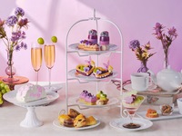 11月【ぶどうと栗のパープルアフタヌーンティー】が楽しめるカジュアルランチコース！！