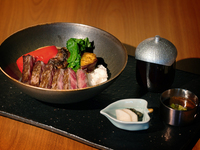 [Table seating only plan] Steak bowl set