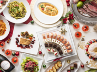 12/1～風花ランチ ハーフブッフェ in クリスマス 2025 小学生¥ 2,000