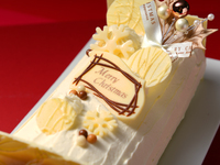 【早割特典300円OFF】★2025 クリスマス★ブッシュ・ド・ノエル　-ブラン-　※早割12/14まで※