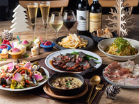 〈WEB限定！乾杯スパークリング付き〉2025 X'mas Party Plan［飲み放題90分付き］