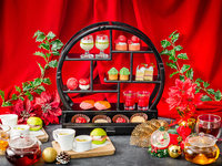 【Noël×AfternoonTea】 반짝반짝 크리스마스 애프터눈+티 스탠드+홍차 10종 프리 플로우