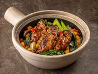 牡蠣の土鍋ご飯