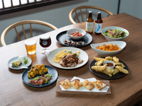 【飲み放題付き6,000円】大皿11品人気メニューコース（平日・土日祝OK！）＋2時間飲み放題付き（L.O:1時間30分）-☆自社醸造「KUNITACHI BREWERY」のクラフトビールも飲めます☆