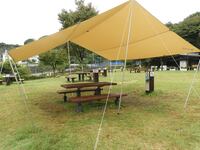 【準備片付け不要！らくらくBBQレンタルセット】 レギュラープラン （タープ通常設営）