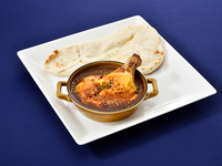 骨付きタンドリーチキンのチーズカレー