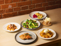 【生ビール、スパークリングワイン含む2H飲み放題】オードブルからデザートまで全６品