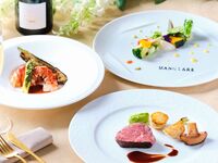 【11/2・3限定！お祝いにおすすめ】・スパークリングワイン含む3杯のペアリングワイン付！メインはオマールエビ・厳選牛フィレ肉を含む全5品フルコースディナー