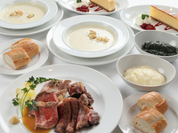 【DINNER】メイン3種食べ比べコース  全5品