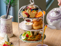 [2025/12/26~2026/1/13まで]KIKI’sアフタヌーンティーセット「新春来福」（午後の部）