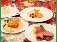 【12月24日25日19:00/19:30/20:00スタート】クリスマスディナーコース　〜ハートの女王と星降る夜の晩餐会〜