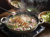 [Winter Limited Edition Hot Pot] Aichi Duck and Root Vegetable Etouffee, Duck Consommé, Black Garlic Rouille