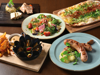 【음식회에 추천♪】 “보리 코스” 플래터 전 5품 8종+2시간 음료 무제한 5,800엔