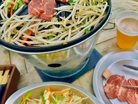 岩手県遠野産名物！バケツジンギスカン