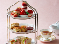 15：00予約【土日祝日】ストロベリーアフタヌーンティーセット