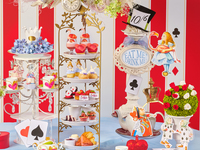 【カフェフリー】アリスのストロベリーアフタヌーンティー（平日）