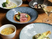 Seasonal course (7 dishes) 