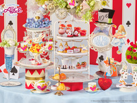 土日祝『アリスのストロベリーアフタヌーンティー』 ～不思議の国のアリス”の甘いお茶会へ誘う～  ※マリアージュフレール1杯