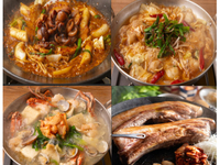 ✰選べる鍋で楽しむ韓国グルメ満載の大満足「セレクト鍋コース」4,800円