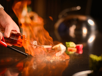 [Christmas Lunch Course] Hokkaido Kuroge Wagyu Beef and Hokkaido Ezo Abalone - with a panoramic view