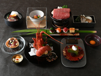 <With Souvenir> KABUTO Course (Sukiyaki/Tempura/Sushi etc)