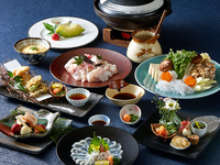 【厳選食材】河豚鍋コース（ディナー）