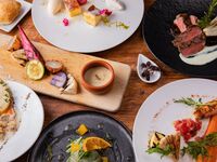 [Private room guaranteed/Perfect for business dinners and entertaining] Luxurious full-course dinner including grilled Hida beef and poached lobster + 120 minutes of free drinks