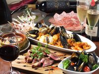 ACQUAMAREスタンダードコース / 2時間FreeDrink付き