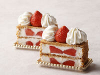 Strawberry millefeuille (cut) 12/1-2/28