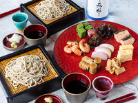 [New Year's Eve only/Take-out only] Soba-mae set of 6soba appetizers + 2 servings of soba set