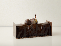 ■ Please order with your meal ■Chocolate Buche de Noel with Kyoyamato chestnuts