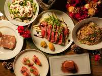 High Table Christmas course／8,800yen