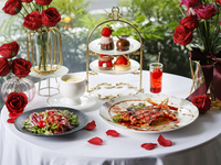 【ミニアフタヌーンティー付き】冬得早割！プリフィックスディナーコース×TWGカフェフリー 乾杯スパークリング付き12/27～